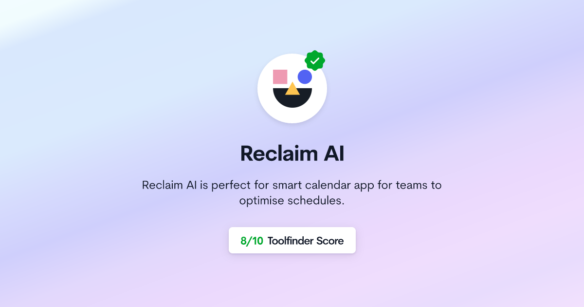 Reclaim AI Review (2024) Your Next AI Calendar Scheduler?